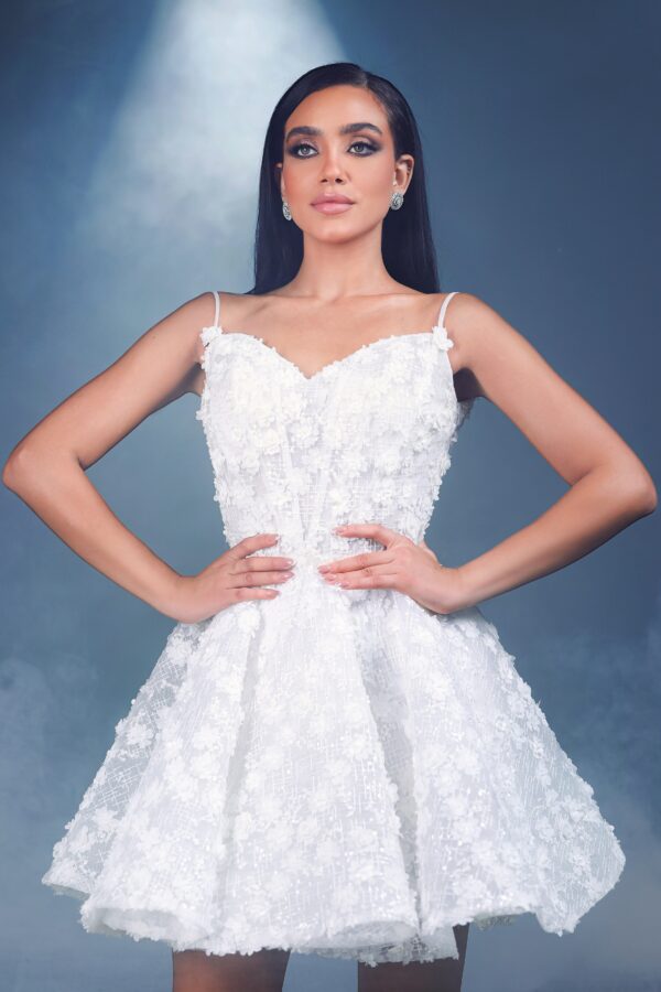 Bianco Fiore Couture Dress