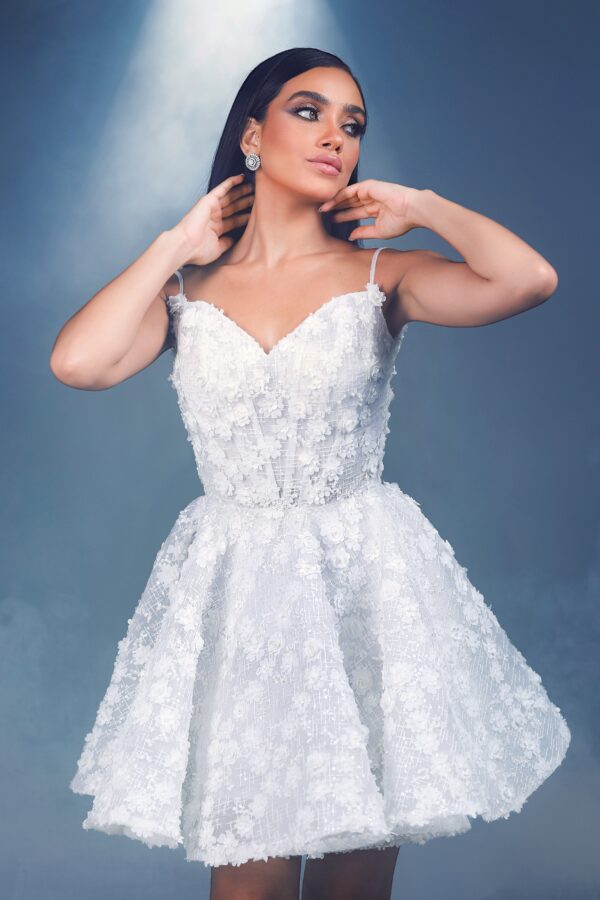 Bianco Fiore Couture Dress