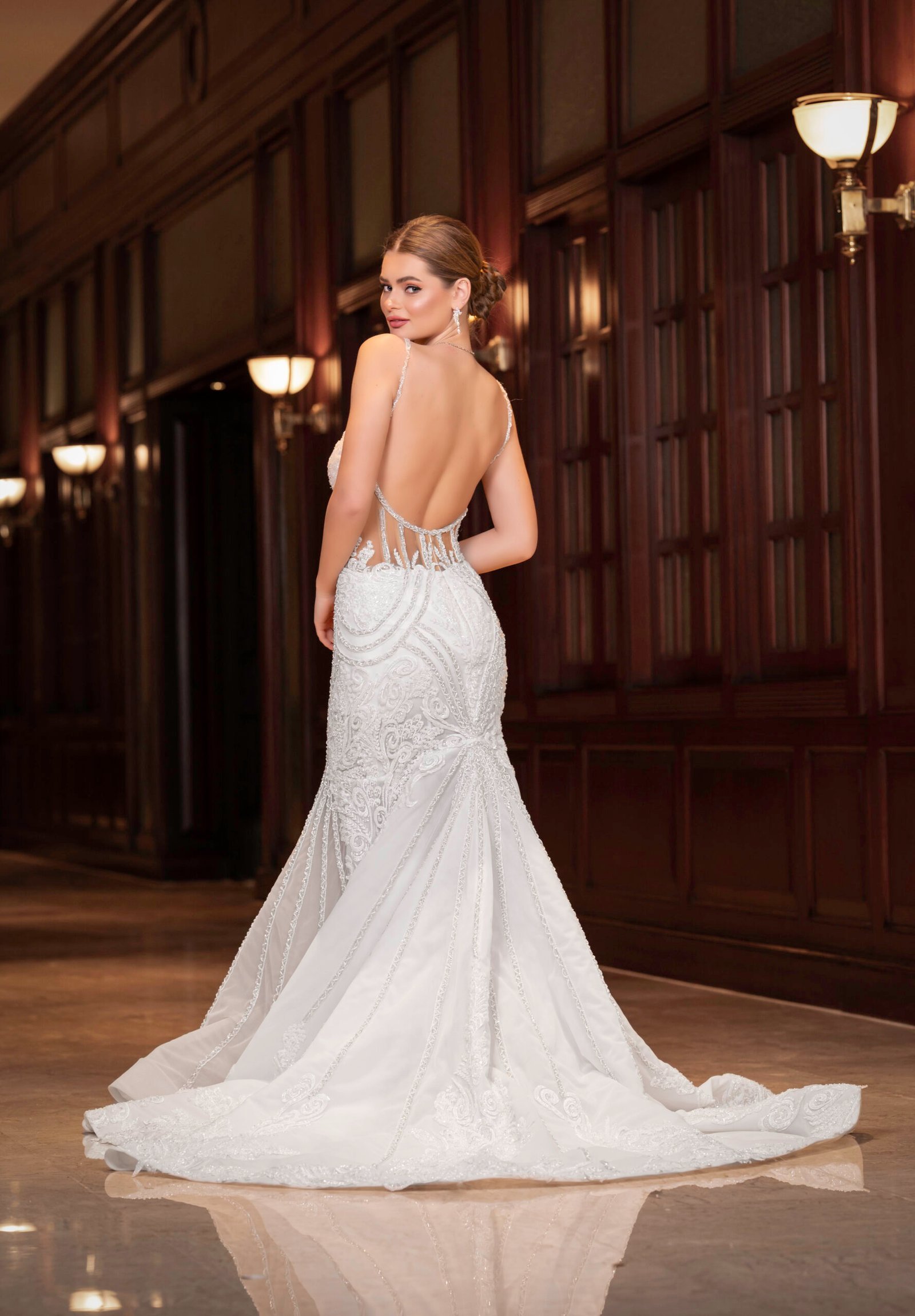 White Bridal Dress - Image 8