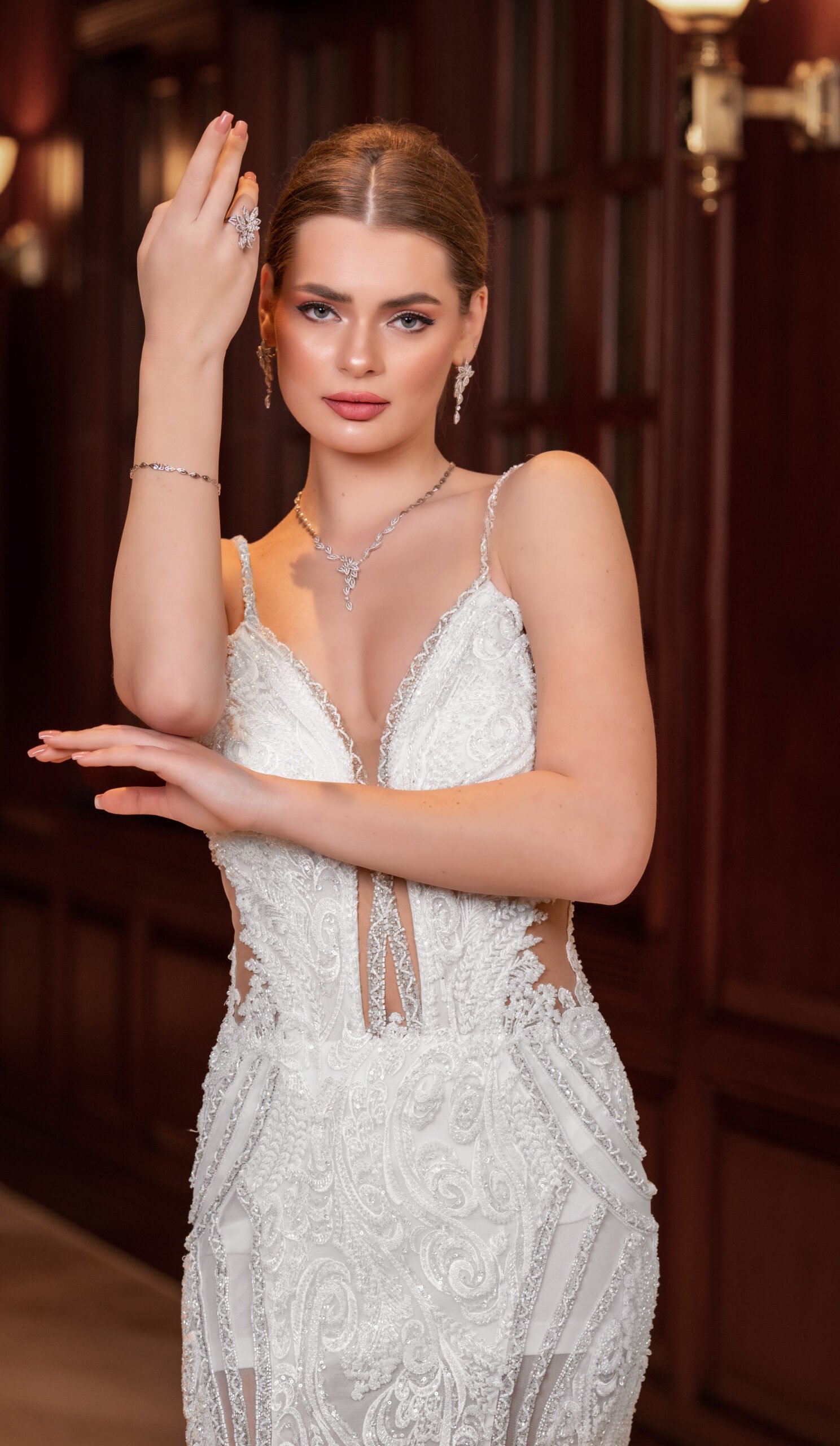 White Bridal Dress - Image 3