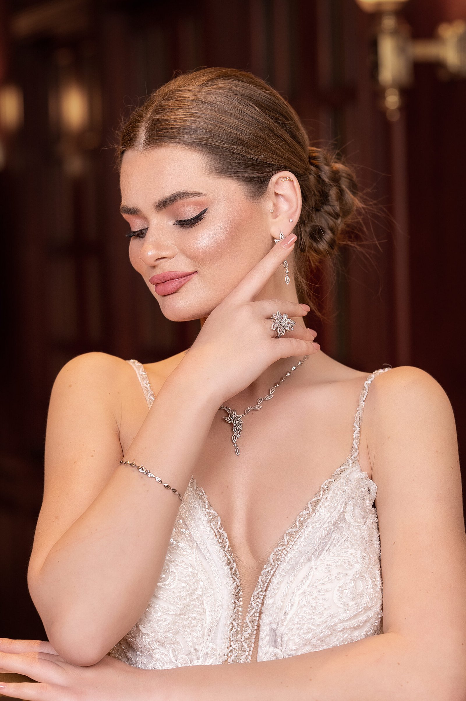 White Bridal Dress - Image 5