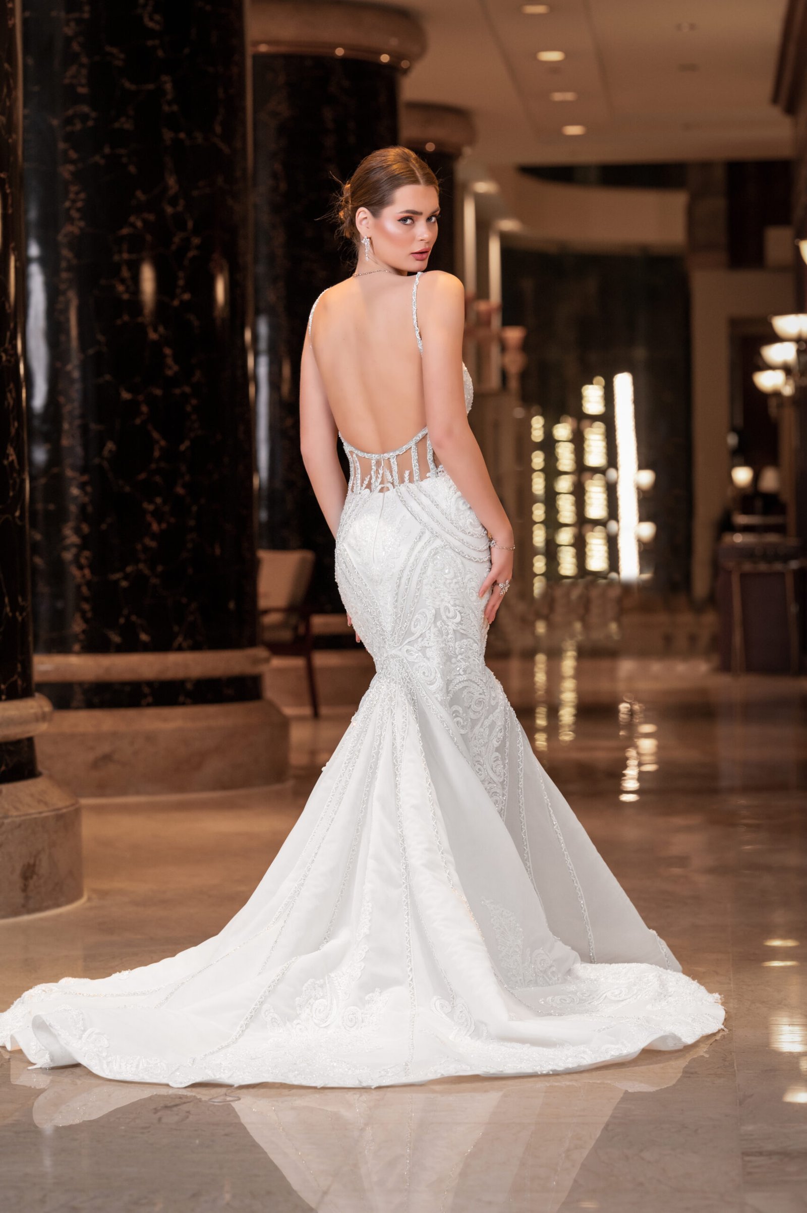 White Bridal Dress - Image 6
