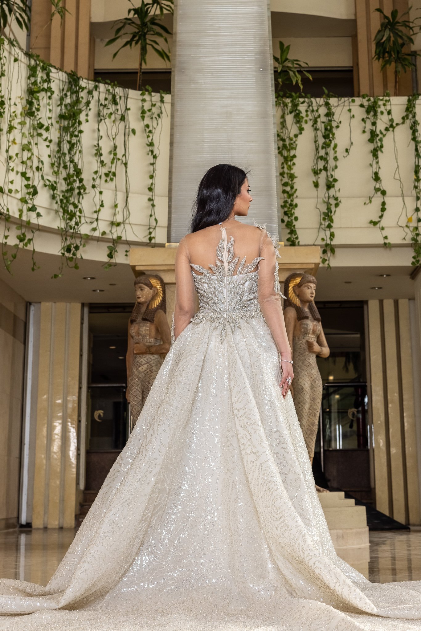 Embraided Bridal Dress - Image 6